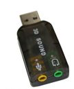   USB 2.0 To Mic Speaker Audio 5.1 Ch Channel 3D Sound Card Adapter Virtual For PC