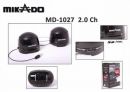 MINI SPEAKER MIKADO MD-1027   SD-MMC CARD   MP3 & WMA