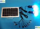 H   - solar energy kit - 5 Watt   2  LED -  USB