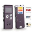    VOX     - Rechargeable 8GB Digital Audio/Sound/Voice Recorder Dictaphone MP3 Player 576Hr Recordind   ,   2 